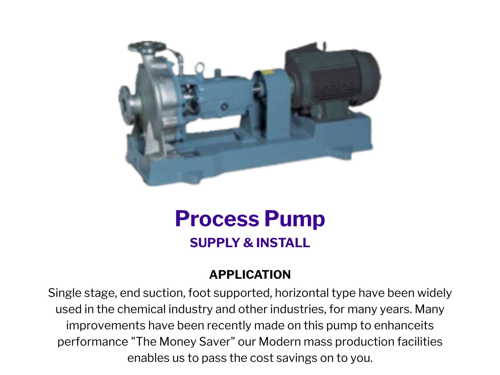 Process Pump
