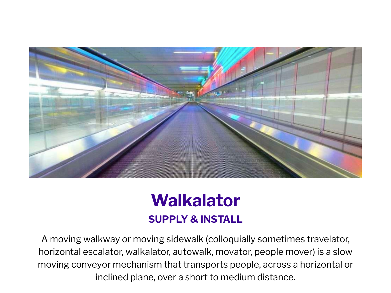Walkalator